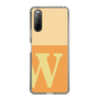Slim Protection Case［ Original - initial two tone - W orange ］