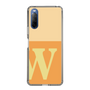 Slim Protection Case［ Original - initial two tone - W orange ］