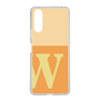 Slim Protection Case［ Original - initial two tone - W orange ］