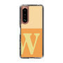 Slim Protection Case［ Original - initial two tone - W orange ］