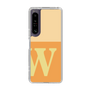 Slim Protection Case［ Original - initial two tone - W orange ］