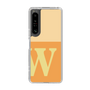 Slim Protection Case［ Original - initial two tone - W orange ］