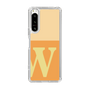 Slim Protection Case［ Original - initial two tone - W orange ］
