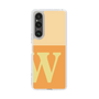 Slim Protection Case［ Original - initial two tone - W orange ］