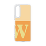 Slim Protection Case［ Original - initial two tone - W orange ］