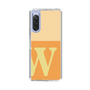 Slim Protection Case［ Original - initial two tone - W orange ］