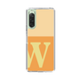 Slim Protection Case［ Original - initial two tone - W orange ］