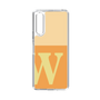 Slim Protection Case［ Original - initial two tone - W orange ］