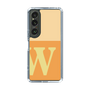 Slim Protection Case［ Original - initial two tone - W orange ］