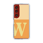 Slim Protection Case［ Original - initial two tone - W orange ］