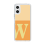 Slim Protection Case［ Original - initial two tone - W orange ］