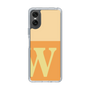 Slim Protection Case［ Original - initial two tone - W orange ］