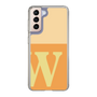 Slim Protection Case［ Original - initial two tone - W orange ］