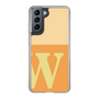 Slim Protection Case［ Original - initial two tone - W orange ］