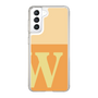 Slim Protection Case［ Original - initial two tone - W orange ］
