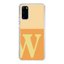 Slim Protection Case［ Original - initial two tone - W orange ］