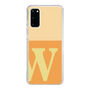 Slim Protection Case［ Original - initial two tone - W orange ］