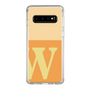 Slim Protection Case［ Original - initial two tone - W orange ］