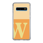 Slim Protection Case［ Original - initial two tone - W orange ］
