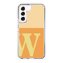 Slim Protection Case［ Original - initial two tone - W orange ］