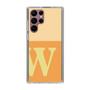 Slim Protection Case［ Original - initial two tone - W orange ］