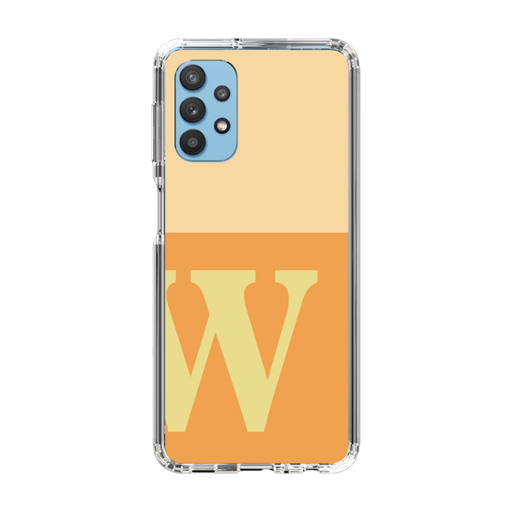 Slim Protection Case［ Original - initial two tone - W orange ］