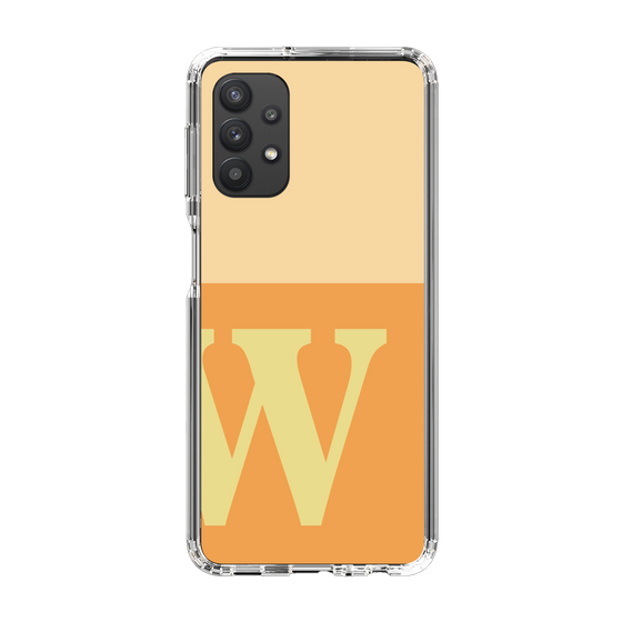 Slim Protection Case［ Original - initial two tone - W orange ］
