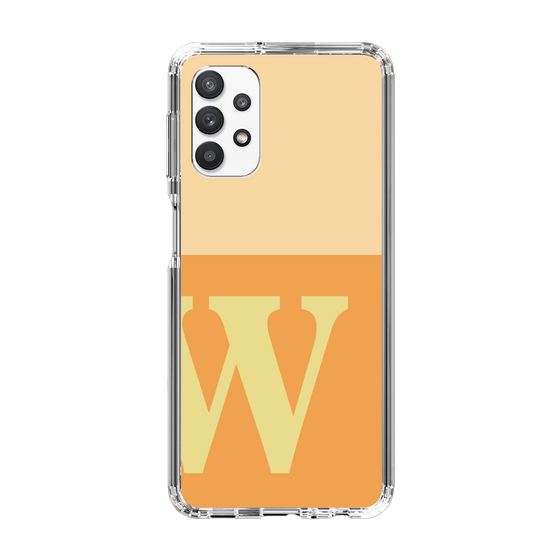 Slim Protection Case［ Original - initial two tone - W orange ］