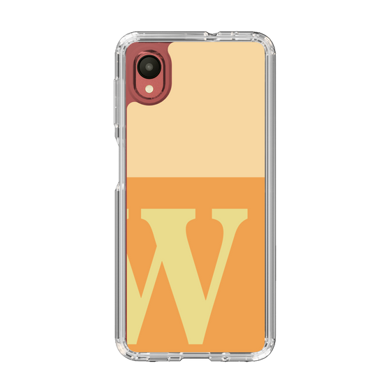 Slim Protection Case［ Original - initial two tone - W orange ］