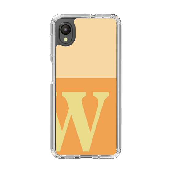 Slim Protection Case［ Original - initial two tone - W orange ］