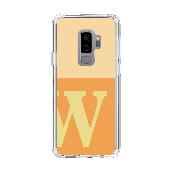 Slim Protection Case［ Original - initial two tone - W orange ］