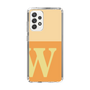 Slim Protection Case［ Original - initial two tone - W orange ］