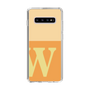 Slim Protection Case［ Original - initial two tone - W orange ］