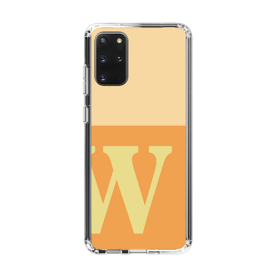 Slim Protection Case［ Original - initial two tone - W orange ］