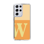 Slim Protection Case［ Original - initial two tone - W orange ］
