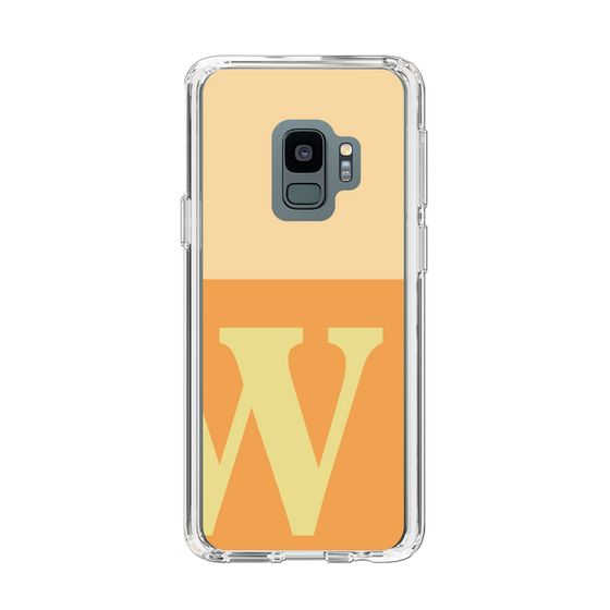 Slim Protection Case［ Original - initial two tone - W orange ］