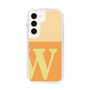 Slim Protection Case［ Original - initial two tone - W orange ］