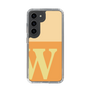 Slim Protection Case［ Original - initial two tone - W orange ］