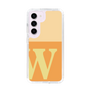 Slim Protection Case［ Original - initial two tone - W orange ］
