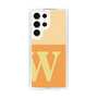 Slim Protection Case［ Original - initial two tone - W orange ］