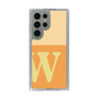 Slim Protection Case［ Original - initial two tone - W orange ］