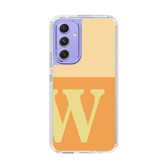 Slim Protection Case［ Original - initial two tone - W orange ］