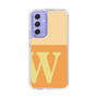 Slim Protection Case［ Original - initial two tone - W orange ］