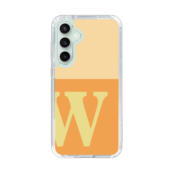 Slim Protection Case［ Original - initial two tone - W orange ］