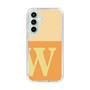 Slim Protection Case［ Original - initial two tone - W orange ］