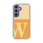 Slim Protection Case［ Original - initial two tone - W orange ］