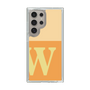 Slim Protection Case［ Original - initial two tone - W orange ］