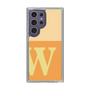 Slim Protection Case［ Original - initial two tone - W orange ］