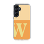Slim Protection Case［ オリジナル - initial two tone - W orange ］