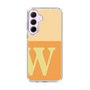 Slim Protection Case［ オリジナル - initial two tone - W orange ］